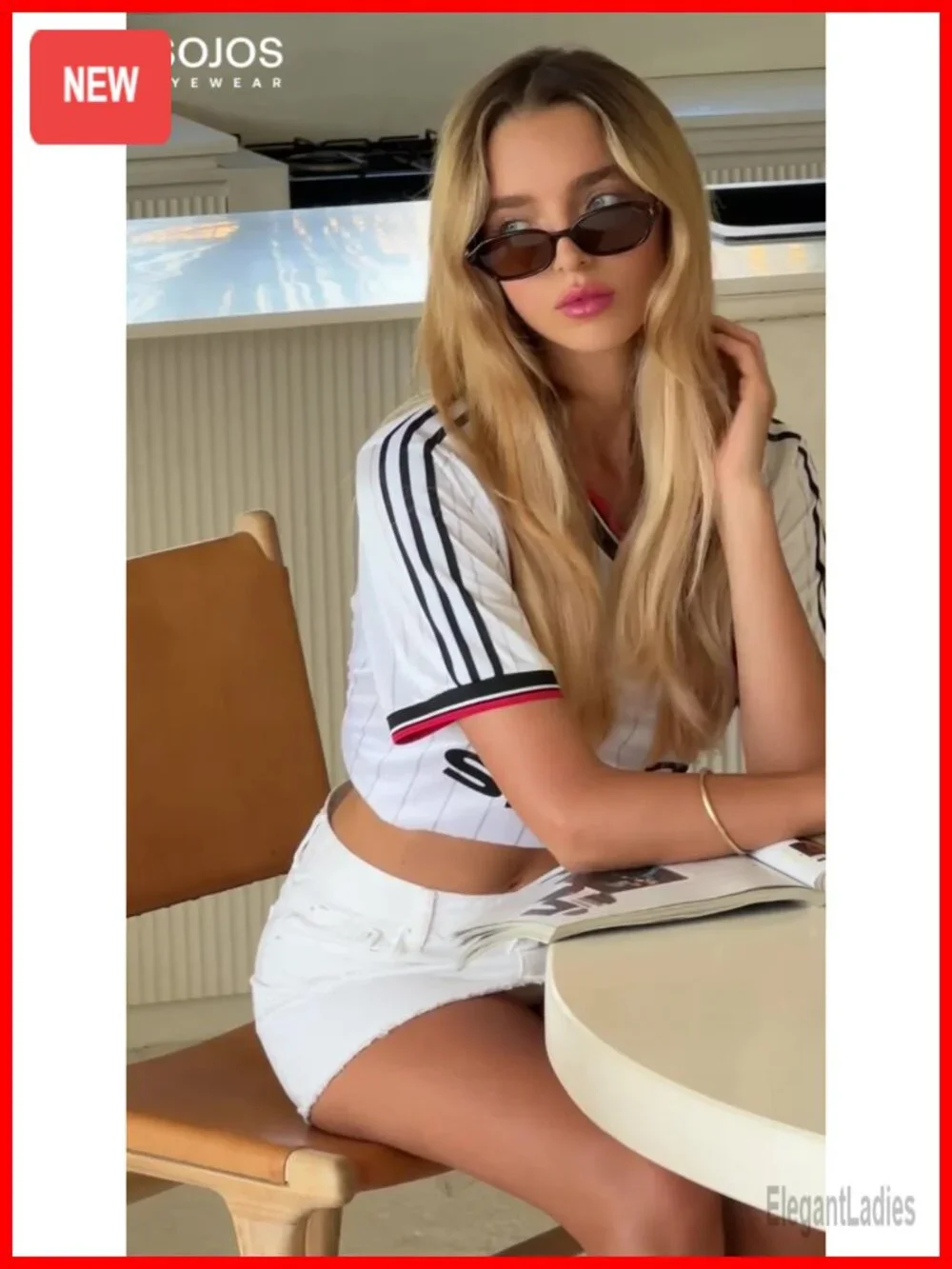 Retro Rectangle Polarized Sunglasses for Women Men Y2K